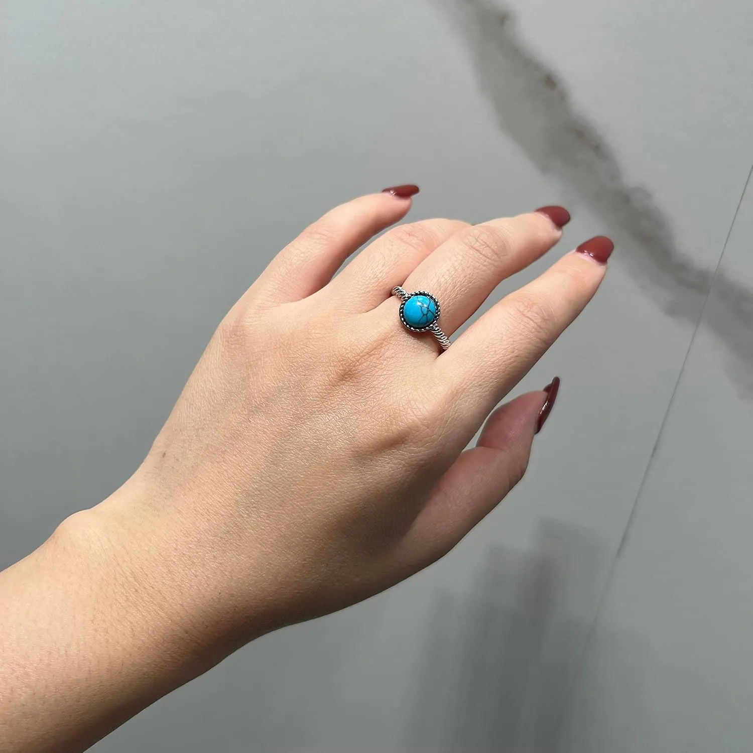 Gold and Silver Statement Rings for Women, Fashion Chunky Band Ring Cocktail Ring Costume Statement Jewelry for Her
