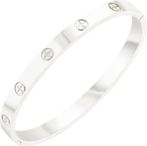 Gold Bracelets for Women Friendship Love Bangle Bracelets Cubic Zirconia Stainless Steel Cross Bracelet Jewelry Gifts for Her