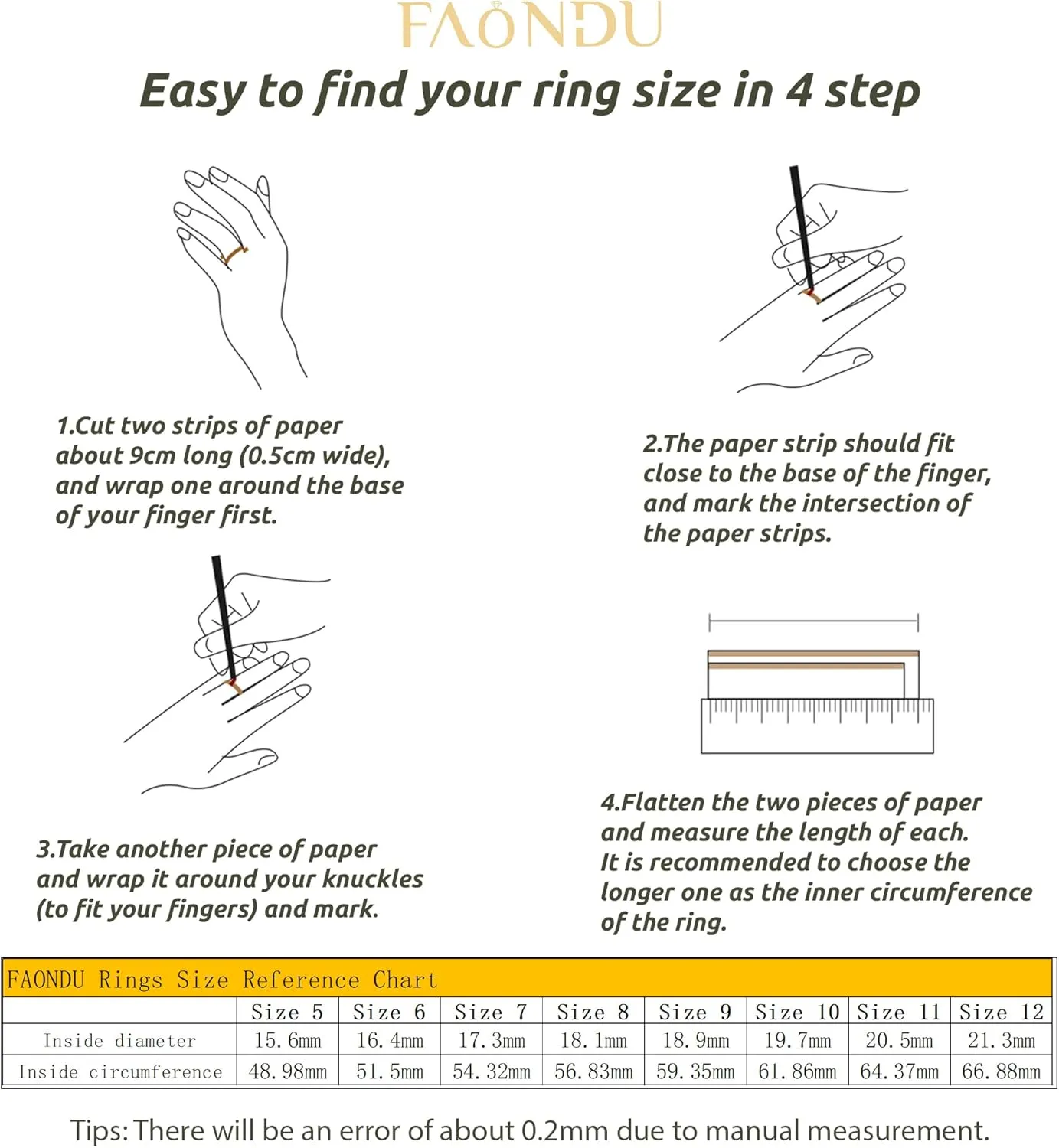 Gold Rings for Women Non Tarnish Dainty 14k Gold Plated Stackable Ring Set Trendy Cubic Zirconia Thumb Wedding Engagement Bands Rings for Women Size 5 6 7 8 9 10 11