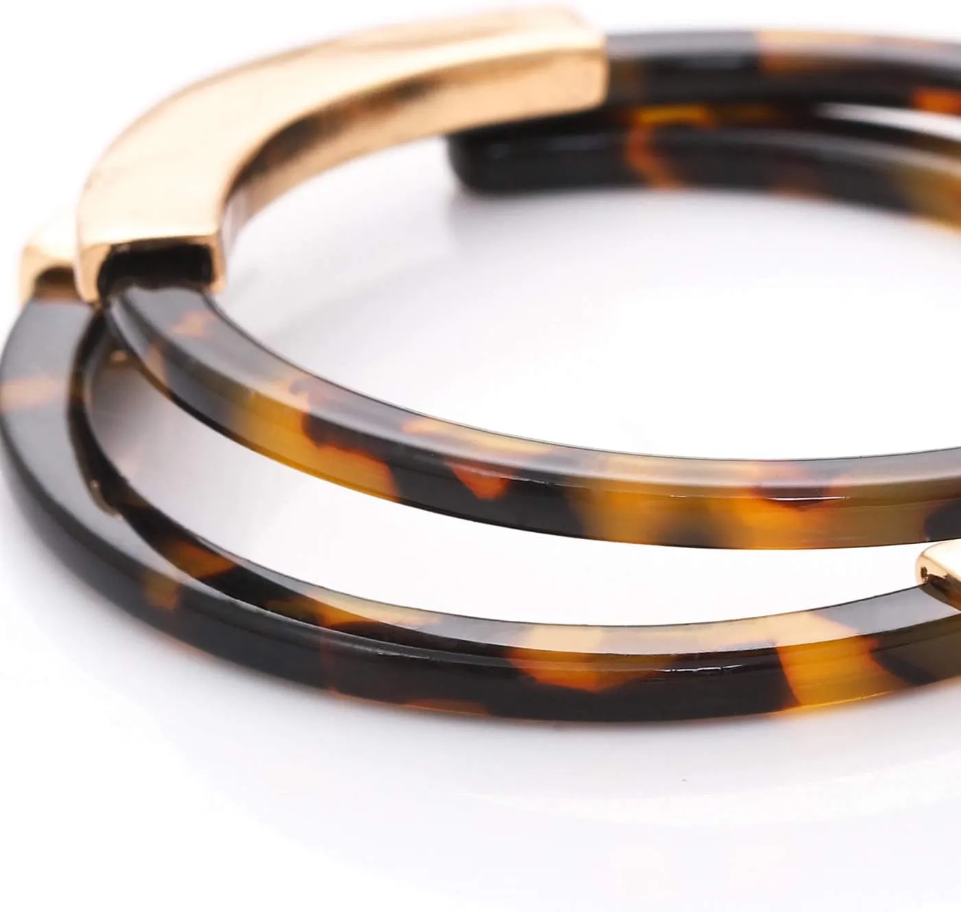 Hoop Earrings for Women Geometry Acrylic Resin Earrings Bohemia Tortoise Shell Earrings Mottled Statement Stud Earrings Fashion Jewelry