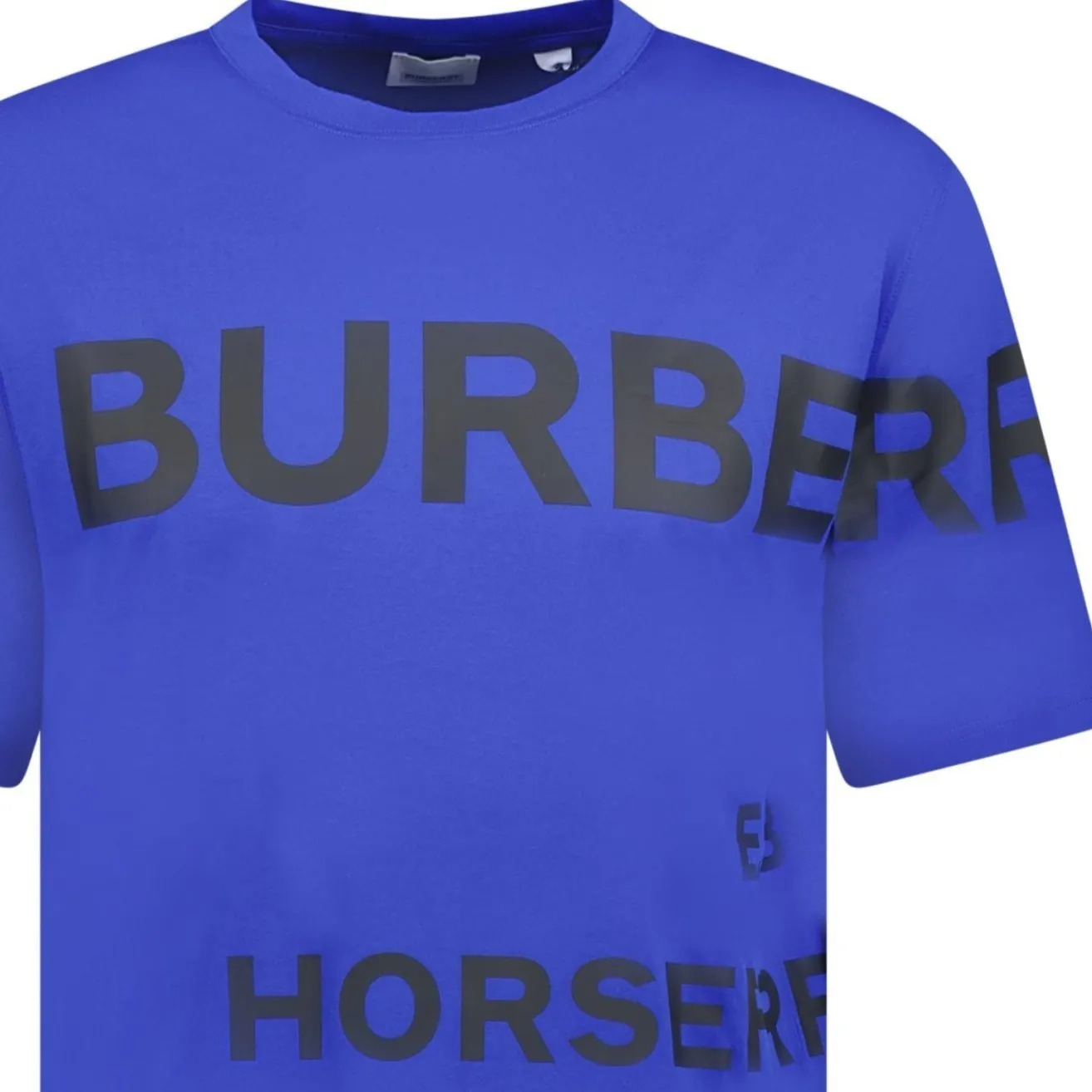Horseferry Cotton T-Shirt Blue