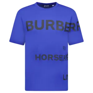 Horseferry Cotton T-Shirt Blue