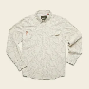 Howler Brothers Matagorda Longsleeve - Ocean Motion: Off White