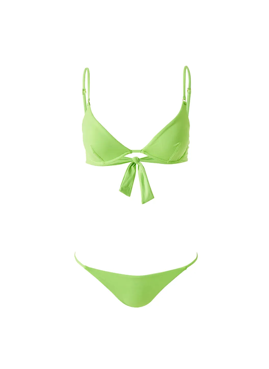 Key Largo Bikini Top - Lime
