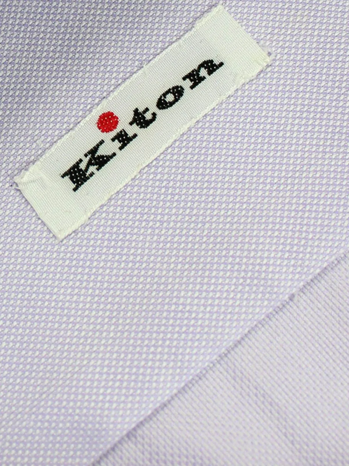 Kiton Dress Shirt Lilac Design 41 - 16 SALE