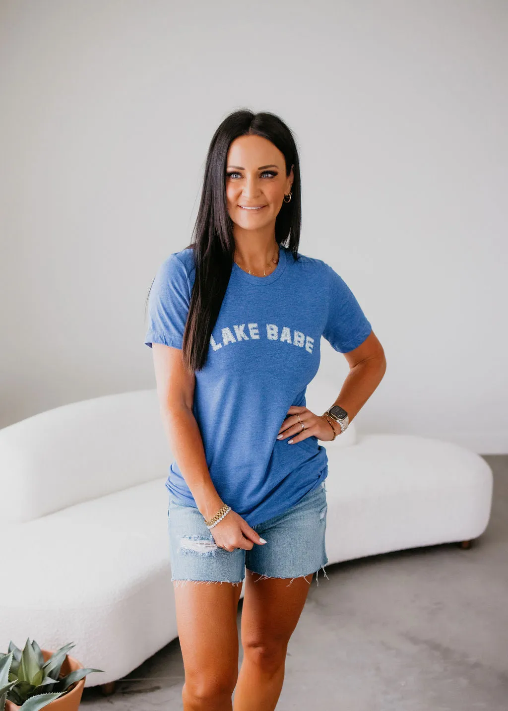 Lake Babe Varsity Graphic Tee