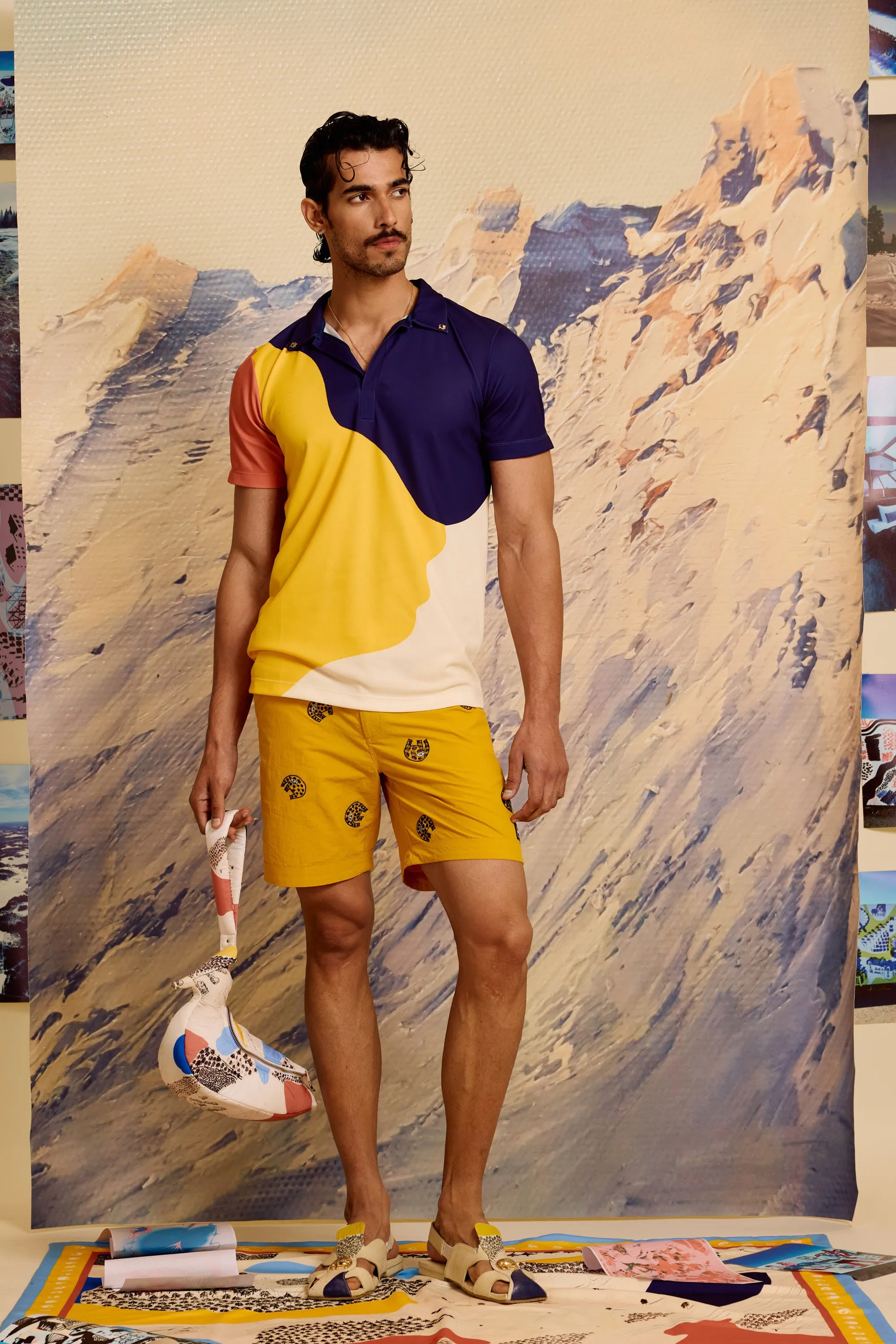 Levi Color Block Polo