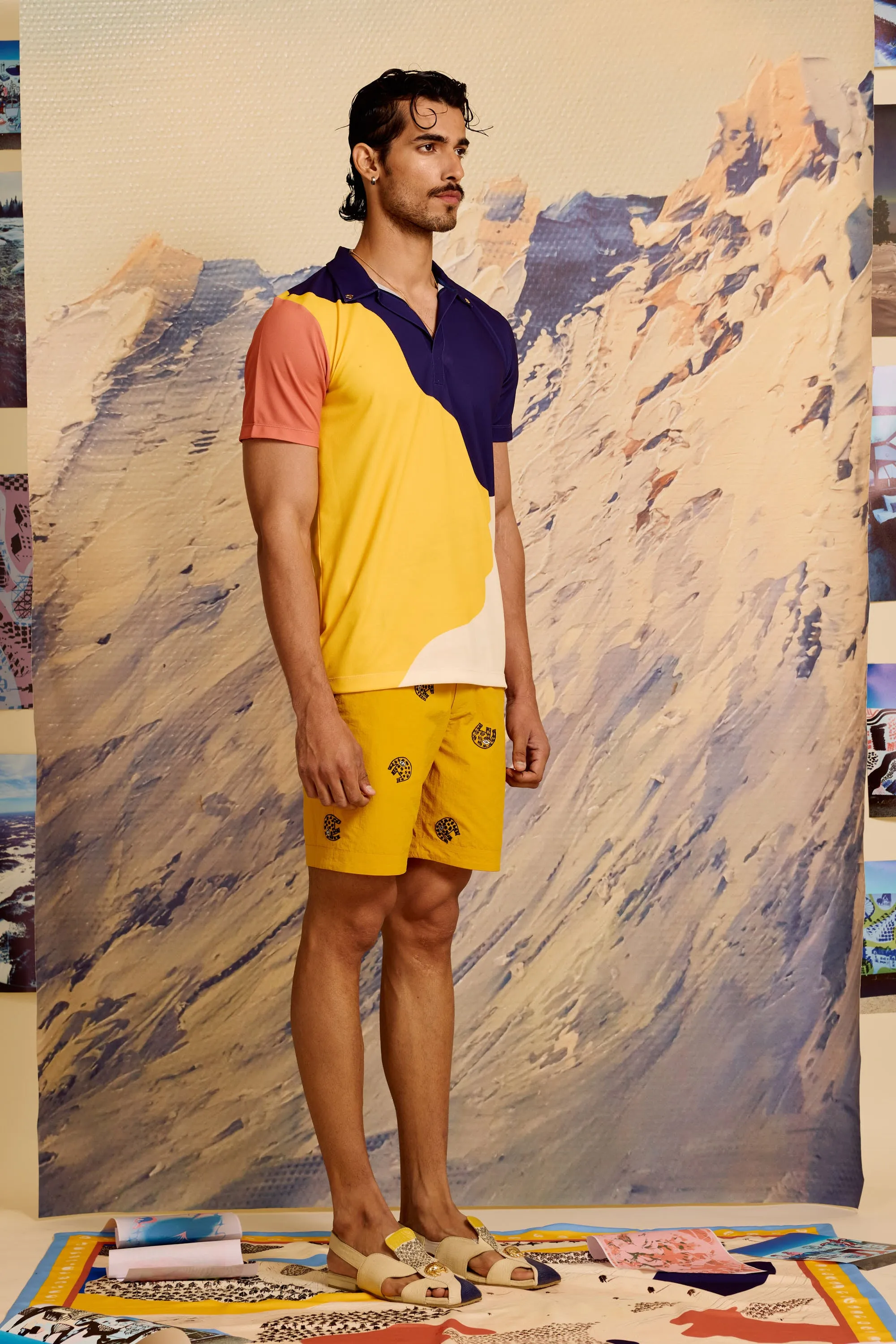 Levi Color Block Polo