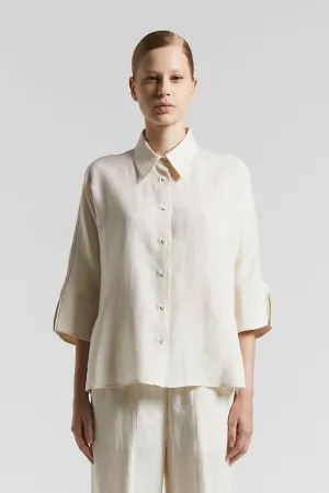 Light and cool pure linen  shirt