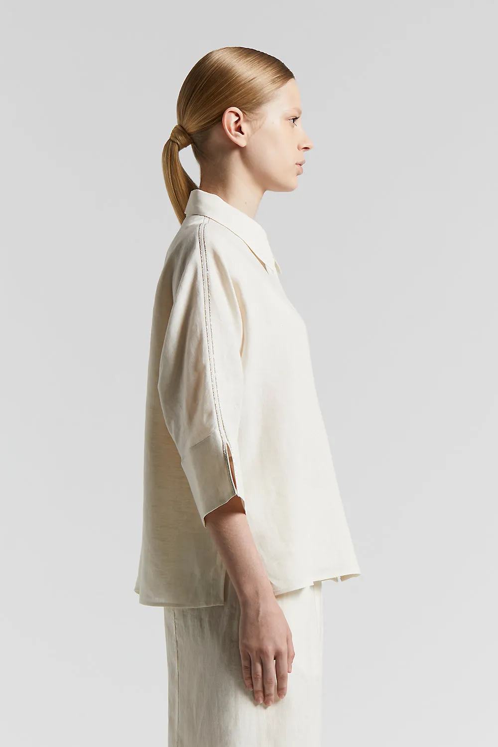 Light and cool pure linen  shirt