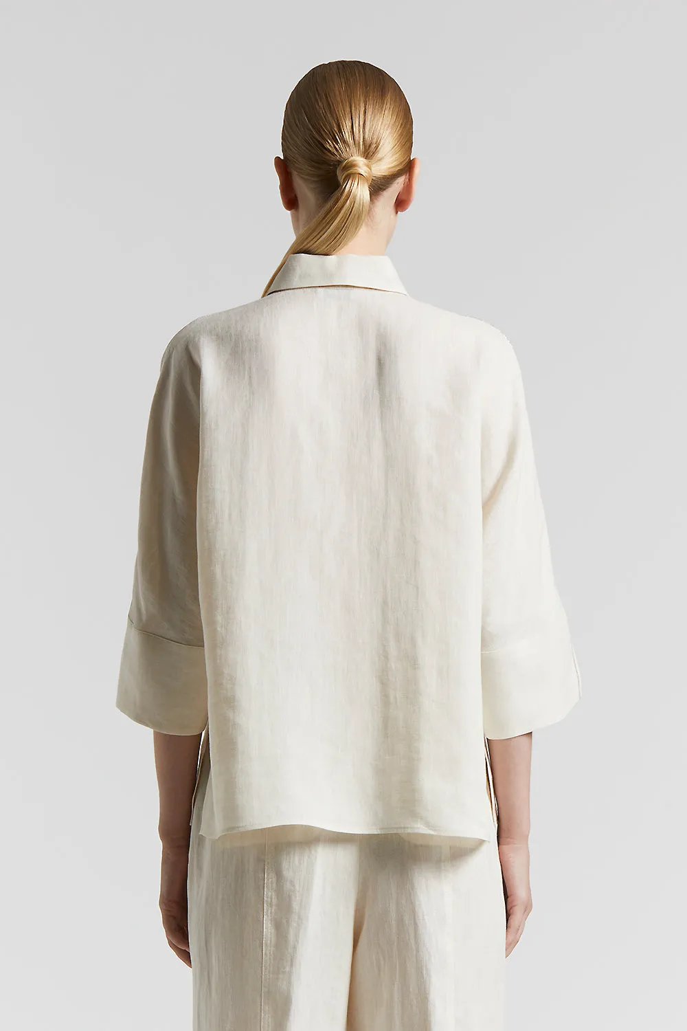 Light and cool pure linen  shirt