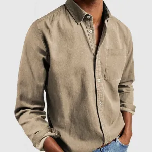 Long Shirt Sleeve Lapel