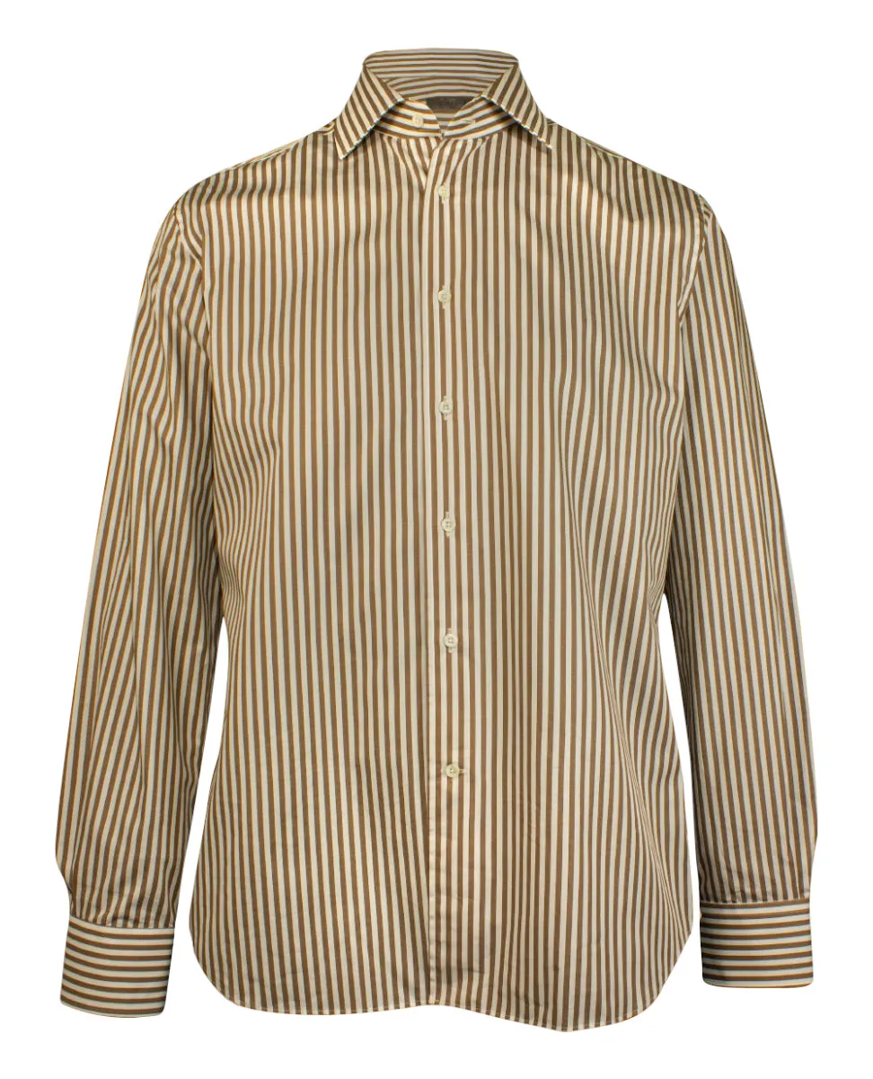 Long-Sleeved Cotton Shirts
