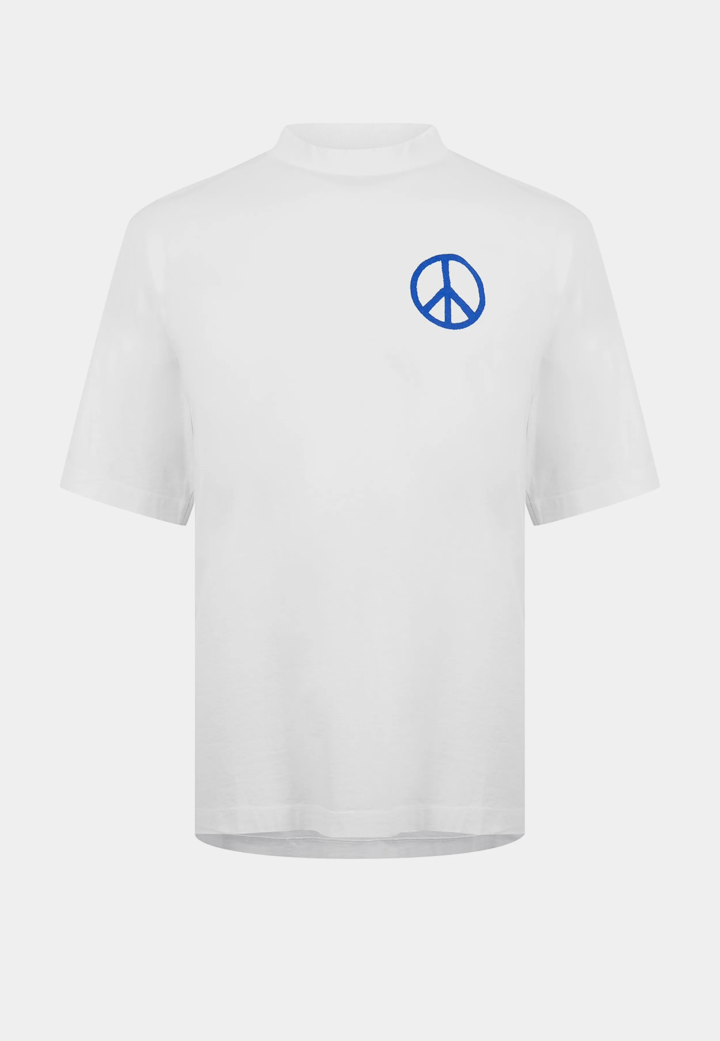 Marcelo Burlon County Peace Over T-Shirt - White/Blue