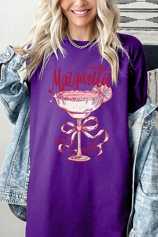 Margarita Girls Night Graphic Heavy Cotton Tee
