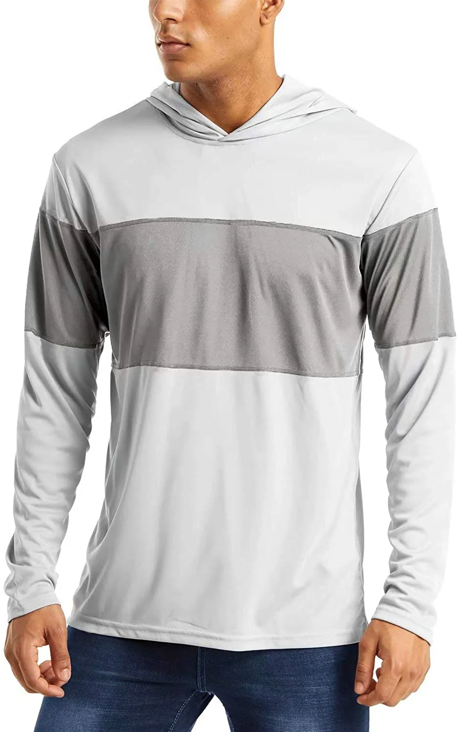 Men's Comfortable Hooded UPF 50  Shirts 05