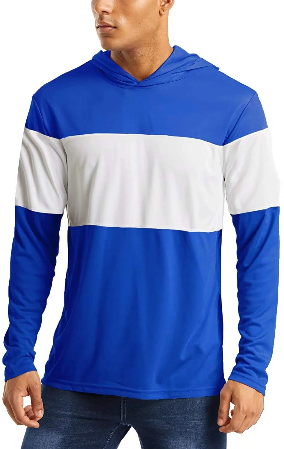 Men's Comfortable Hooded UPF 50  Shirts 05