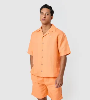 Men's Linen Embroidered Shirt