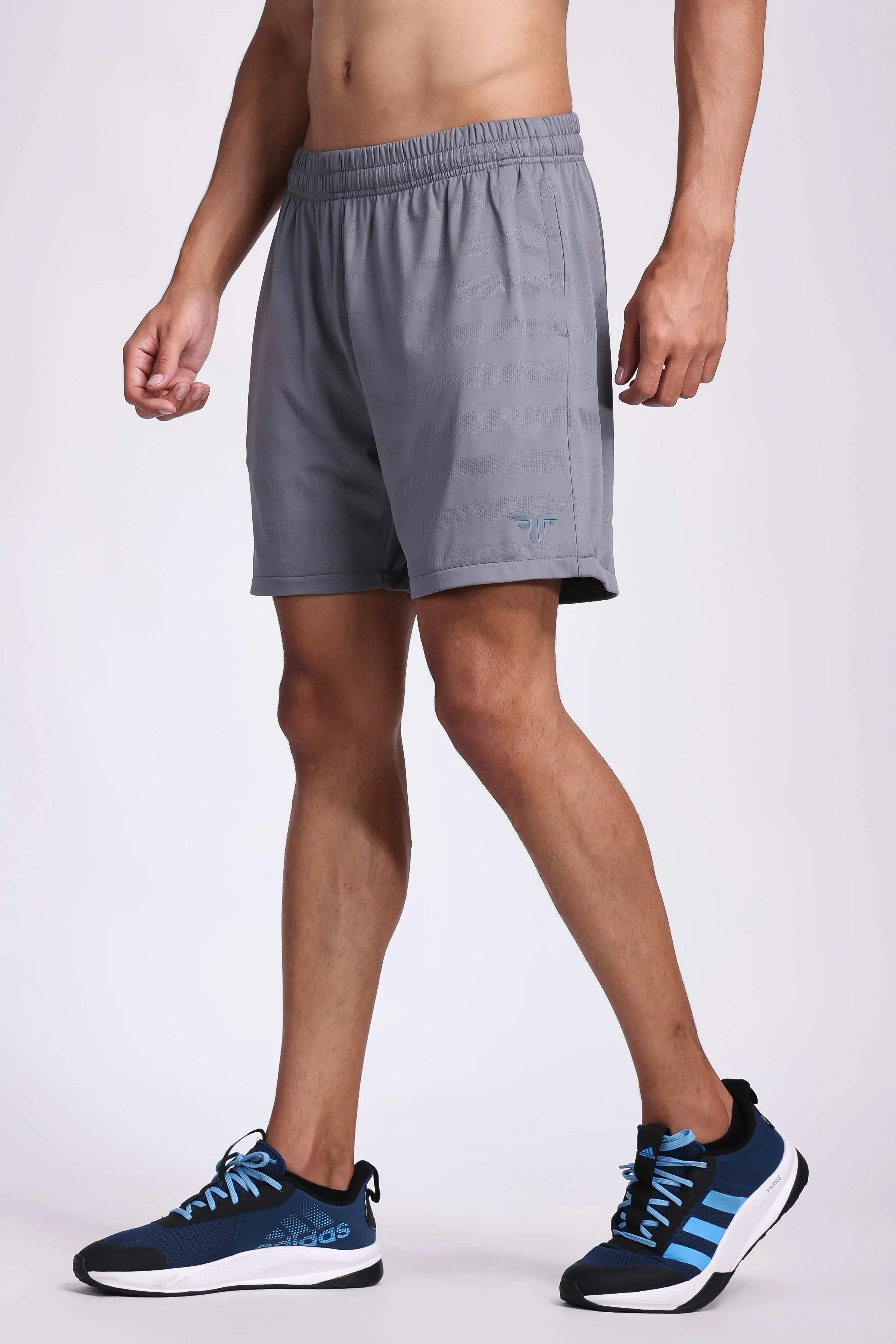 Men's Travel Shorts - Grey