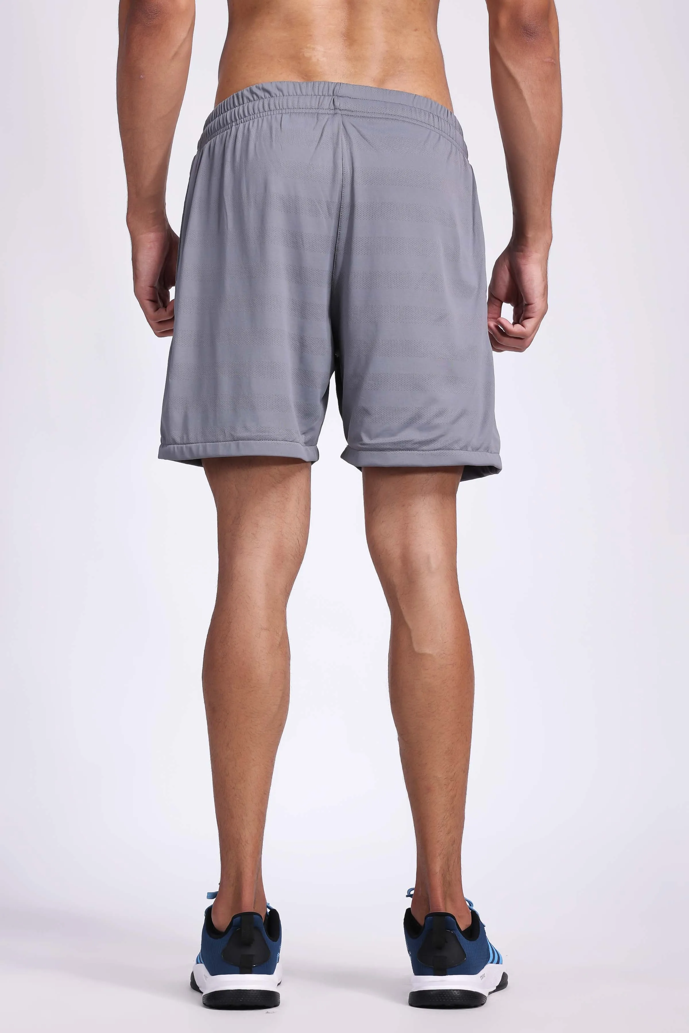 Men's Travel Shorts - Grey
