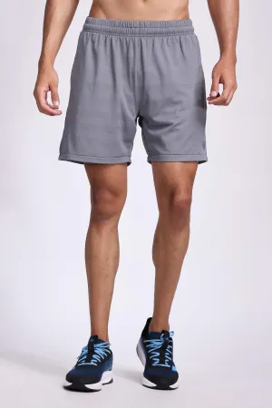 Men's Travel Shorts - Grey