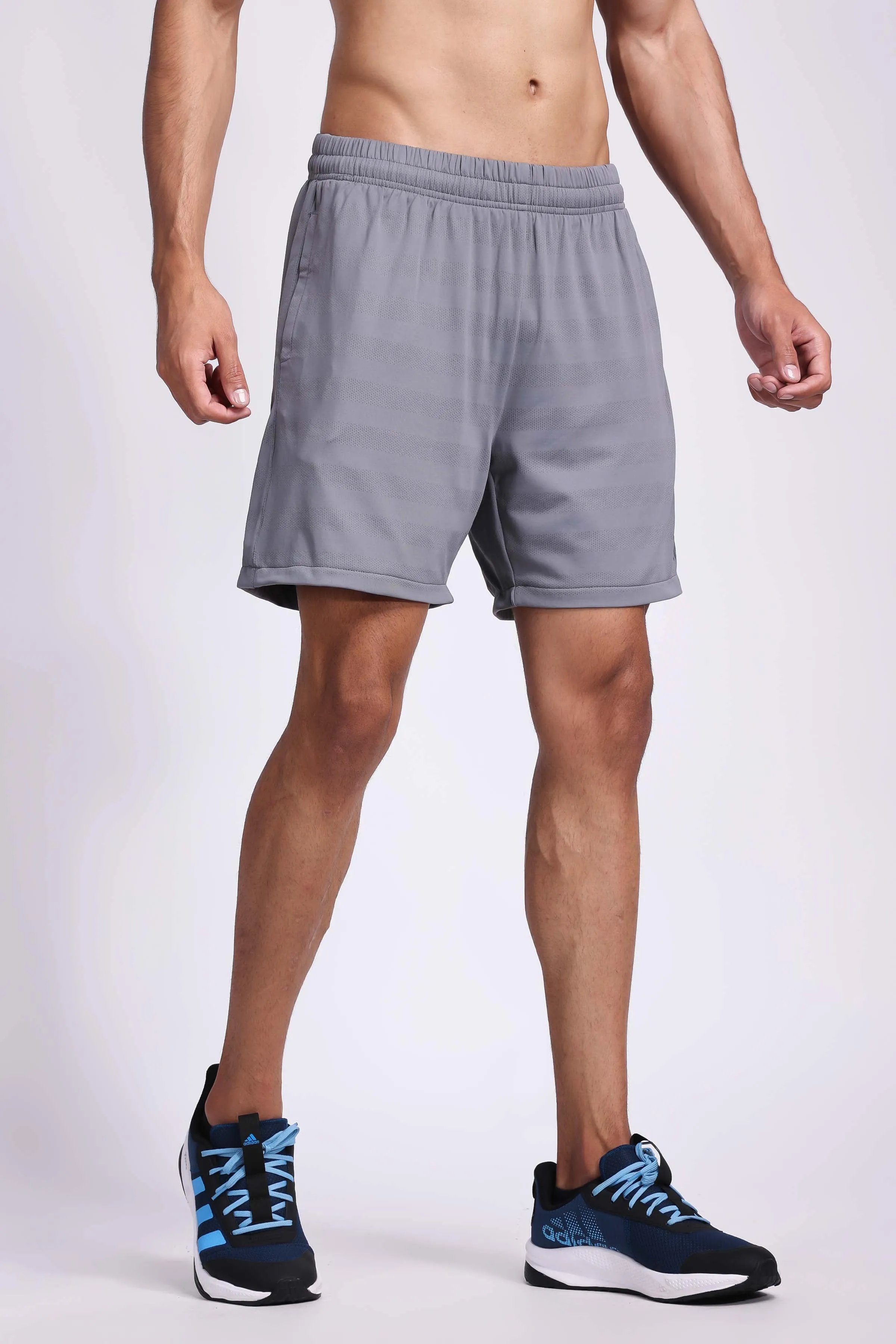 Men's Travel Shorts - Grey