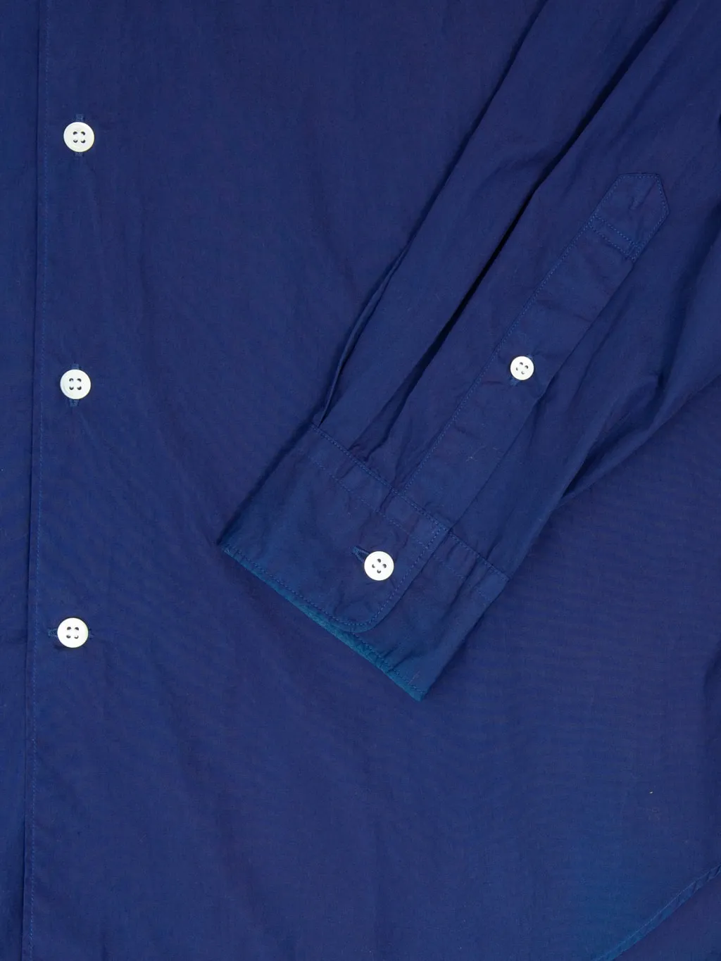 Momotaro Jeans MALS1003 Natural Indigo Broad Long Sleeve Shirt