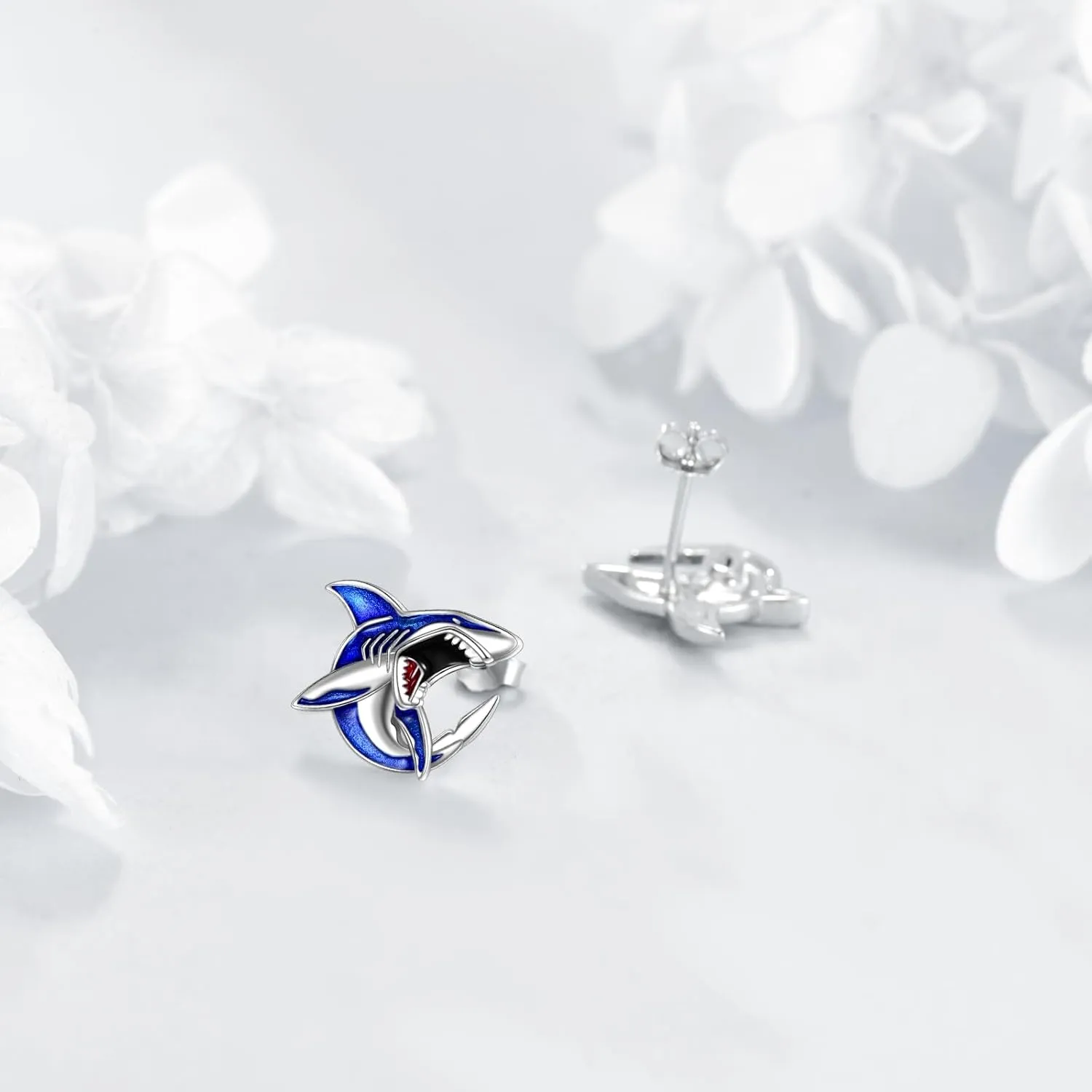 Moonstone Animal Earrings Sterling Silver Cute Animal Post Stud Earrings Jewelry Gifts for Women