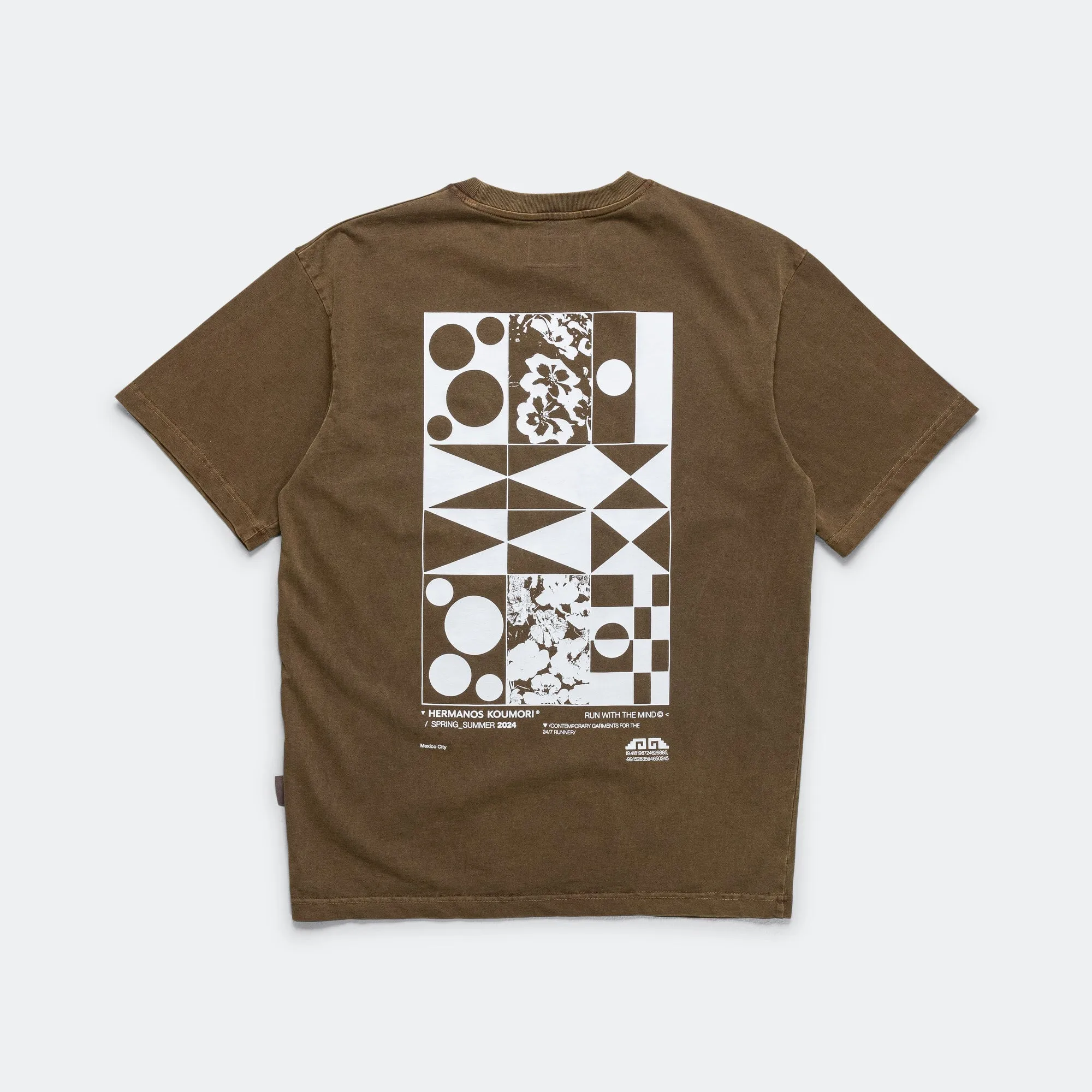 Mosaic T-Shirt - Brown