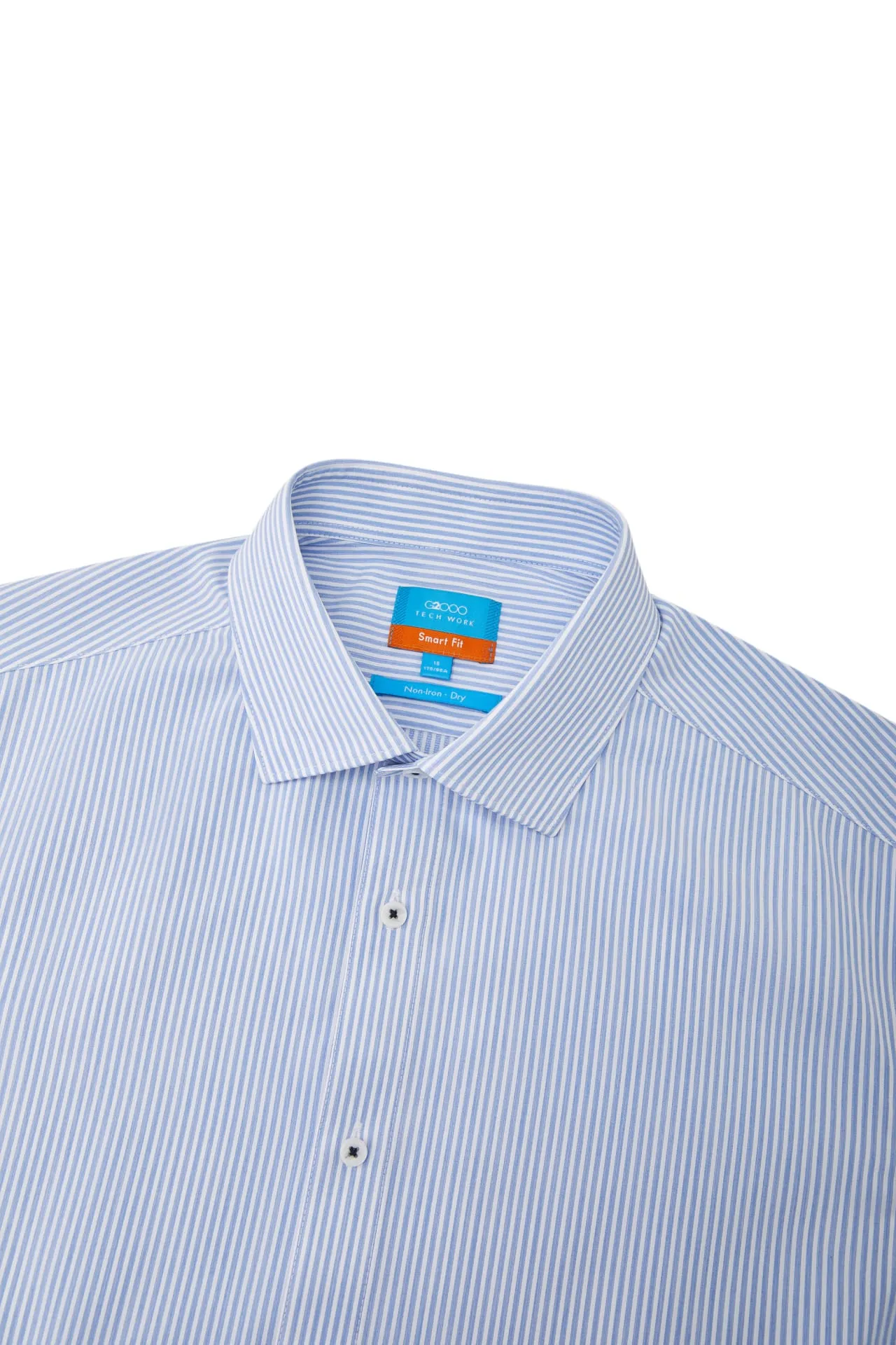 Non-Iron Dry Smart Fit Stripe Shirt