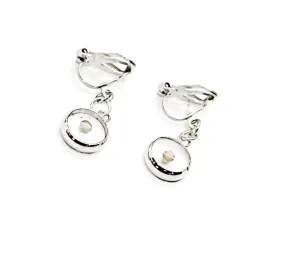 Petite Mustard Seed Clip On Earrings, Mustard Seed Faith Jewelry, Matthew 17:20 Bible Verse Jewelry, Scripture Jewelry