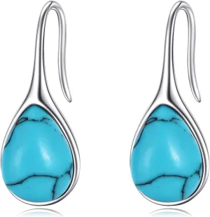 Pull Through Earrings Sterling Silver Threader Earrings Long Piercing Dangle Earrings Ear Line Eardrop Earrings Jewelry for Women