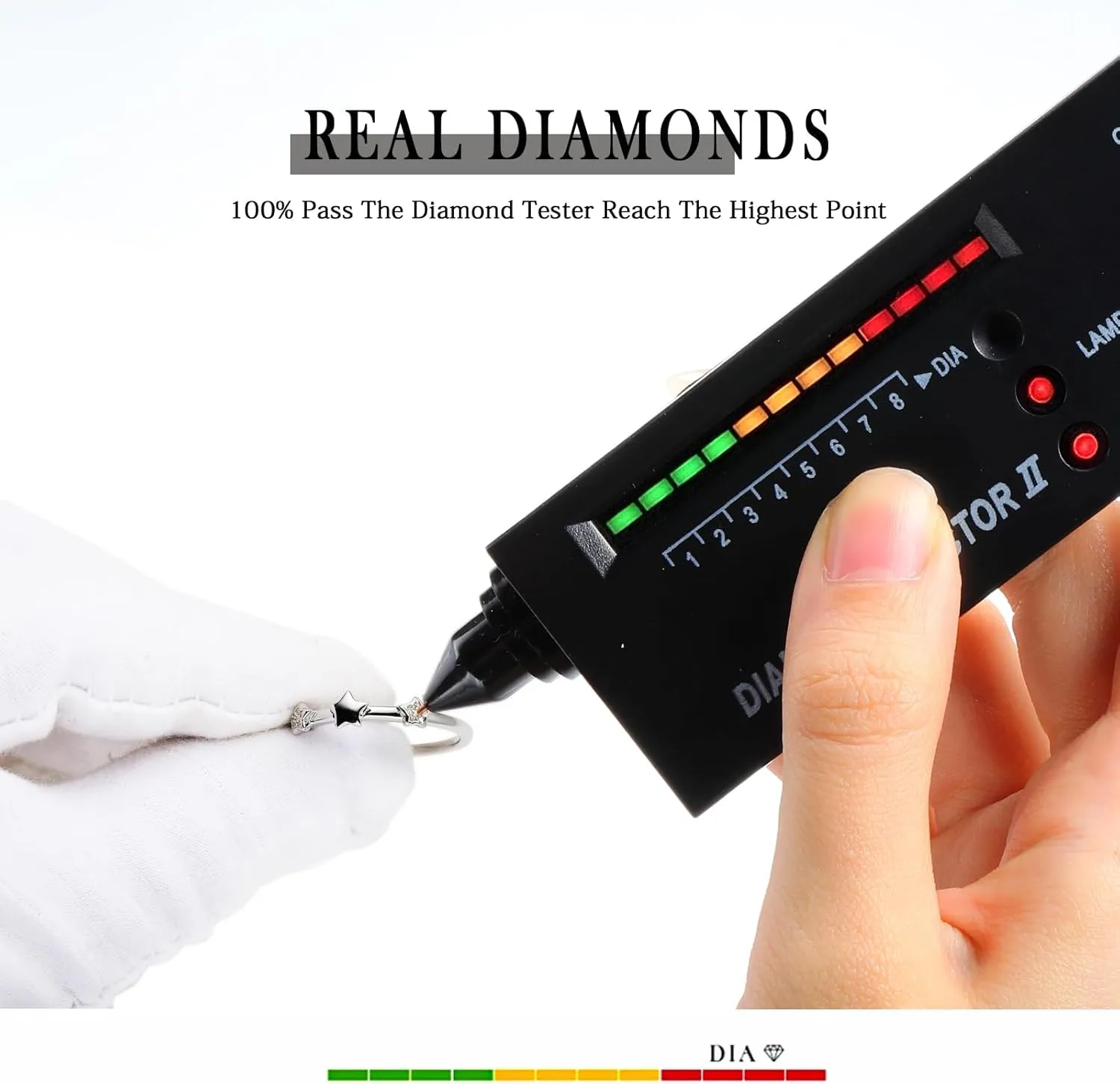 Real Diamond Band Rings for Women 925 Sterling Silver Gold Plated Natural Black Spinel Enagement Wedding Band Eternity Ring with Diamonds Size 6 to 10