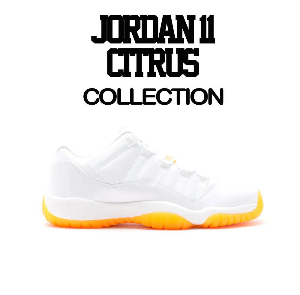 Retro 11 Bright Citrus ST Drip Sweater