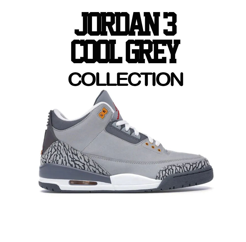 Retro 3 Cool Grey Love Kicks Shirt