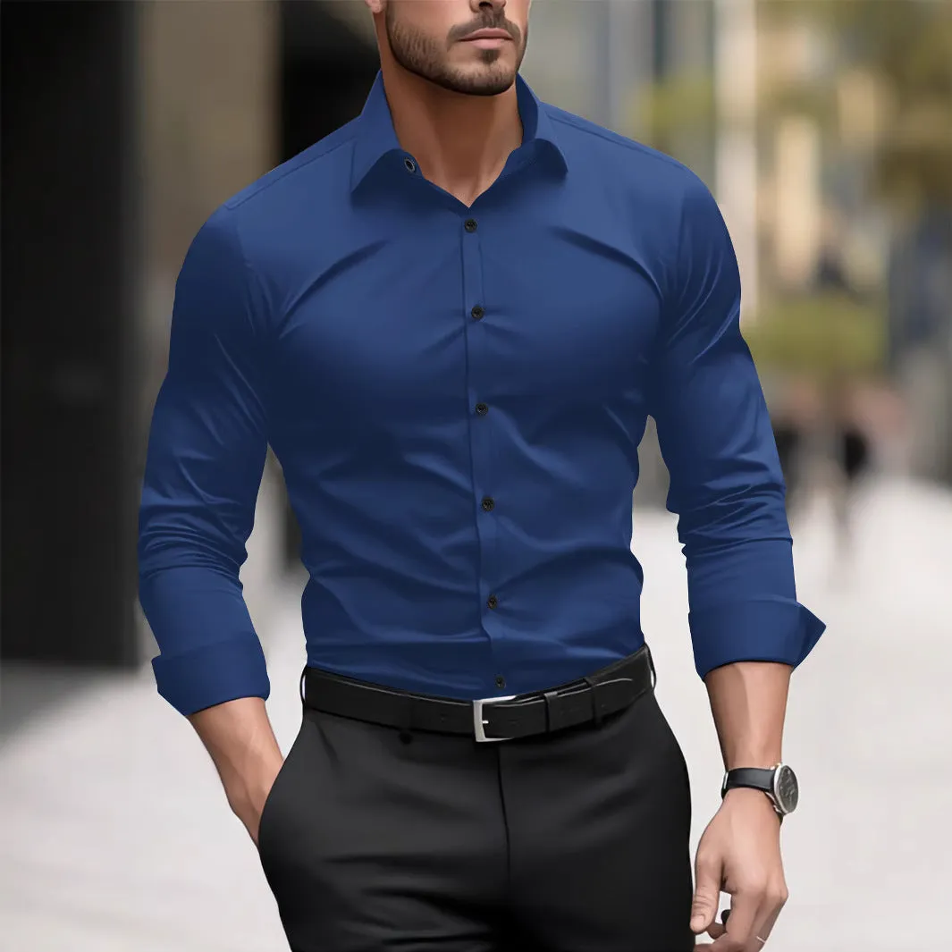 Ryan  Lssiges Business-Hemd mit langen rmeln