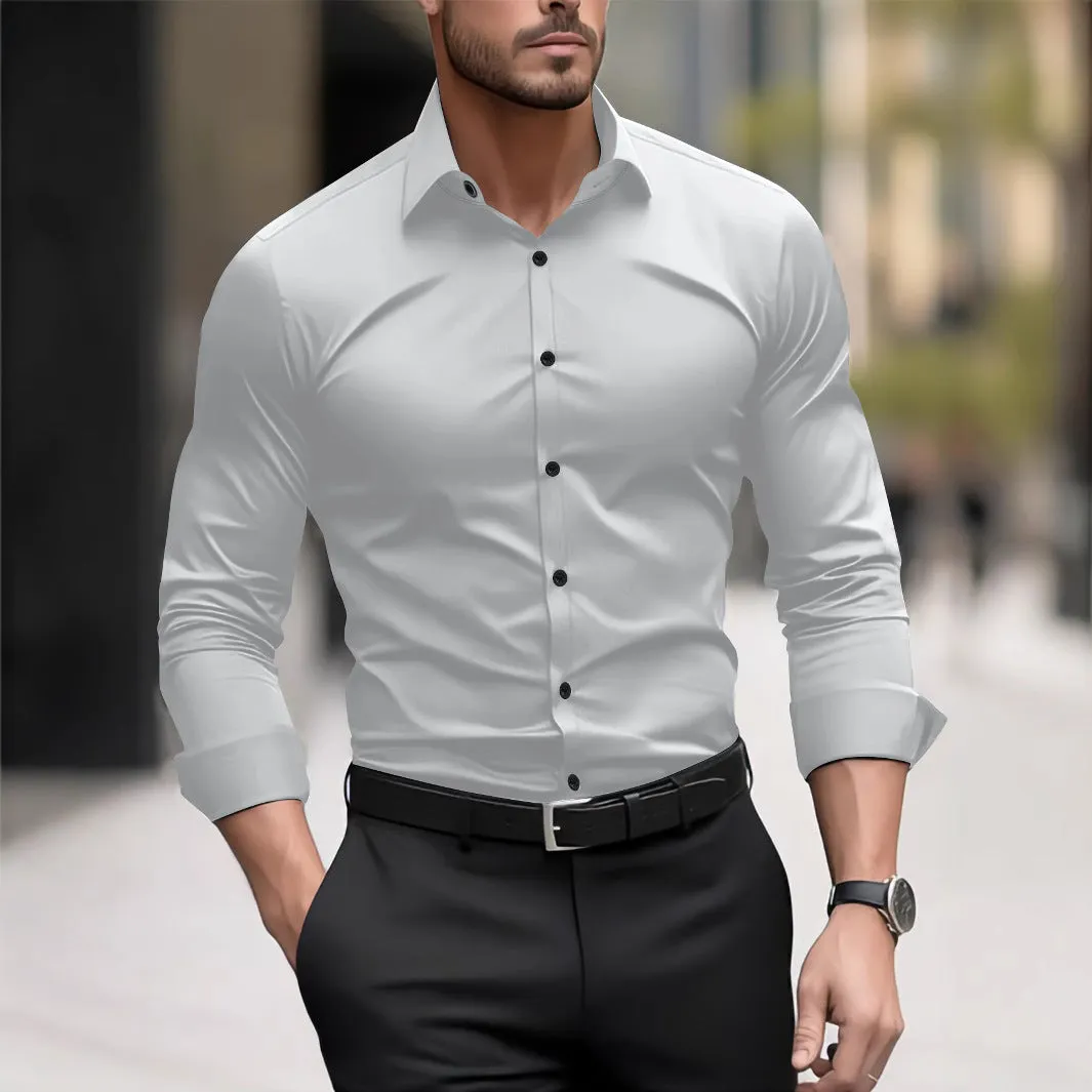 Ryan  Lssiges Business-Hemd mit langen rmeln