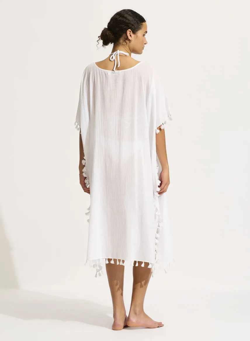 Seafolly Midi Amnesia Kaftan - Beach Edit