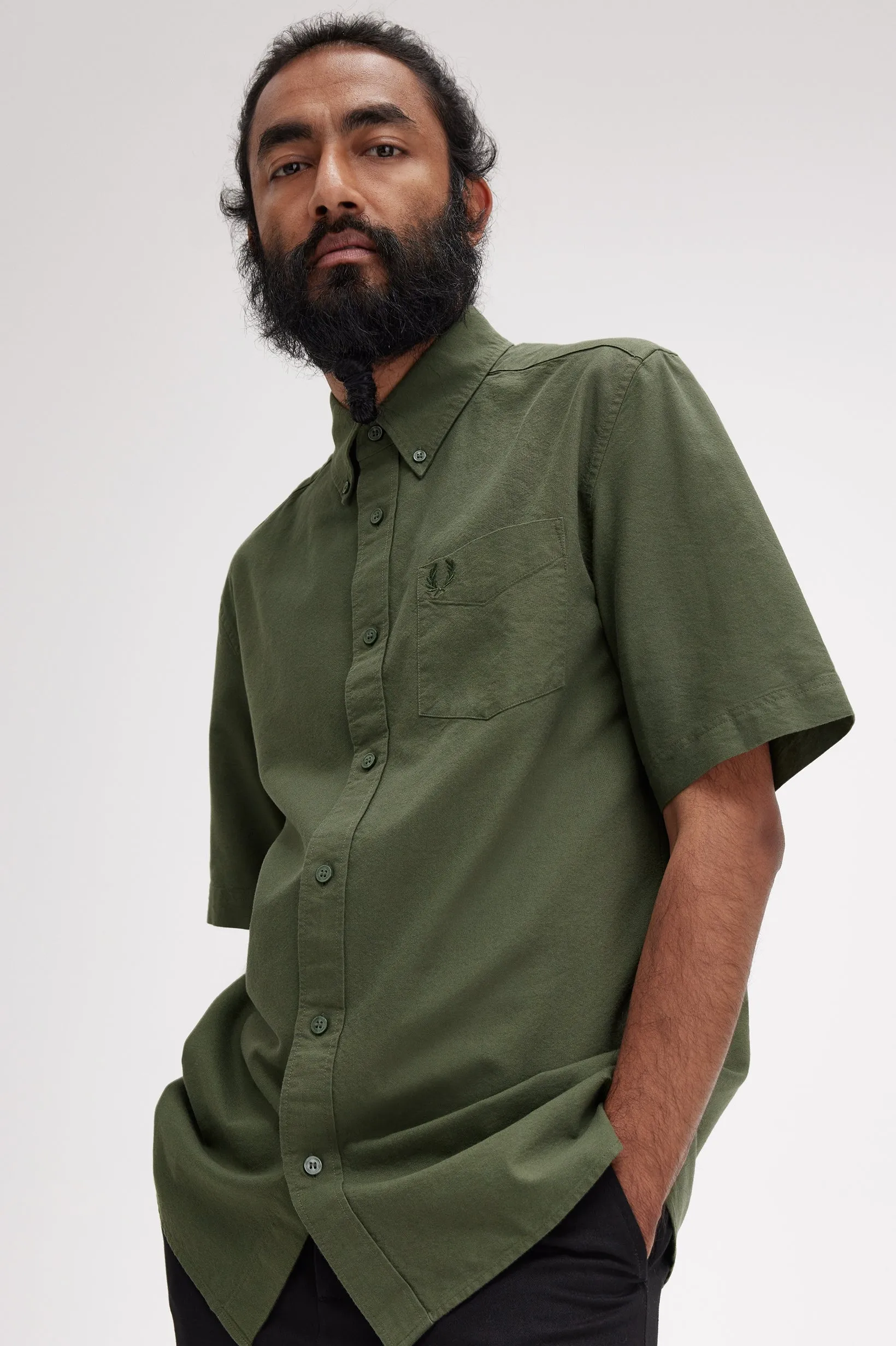 SHORT SLEEVE OXFORD SHIRT