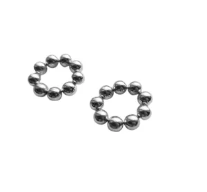 Silver Magnetic Nipple Rings Nipple noose Non Pierrcing Nipple Rings