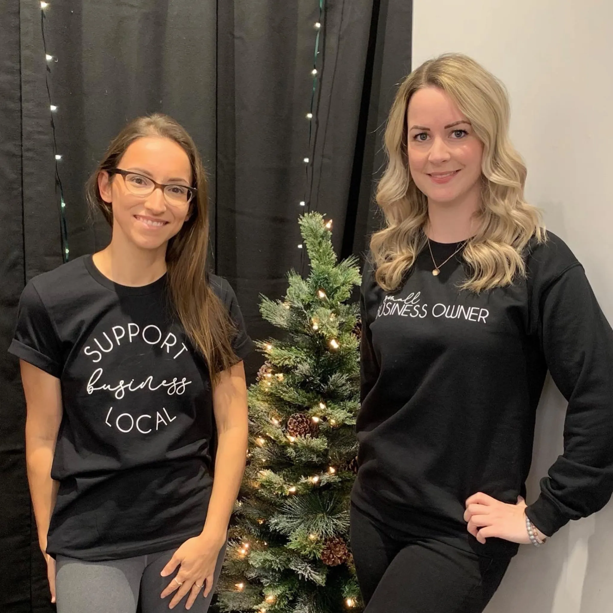 Small Business Owner - Black Crewneck