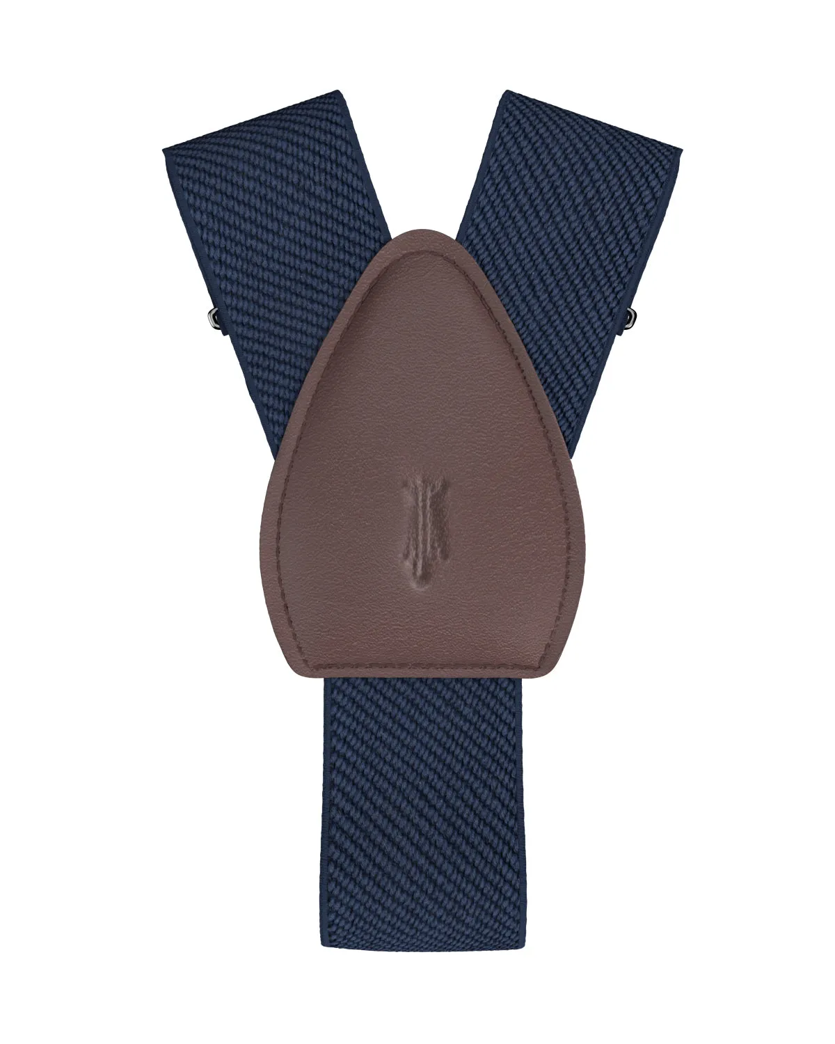 Solid Navy Shirttail Garters