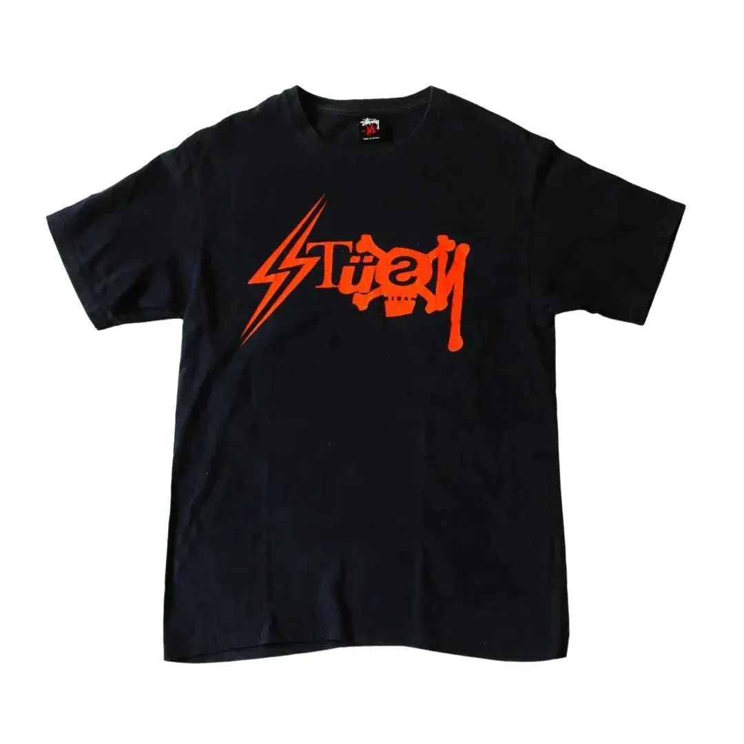STUSSY LIGHTNING TEE  (M)