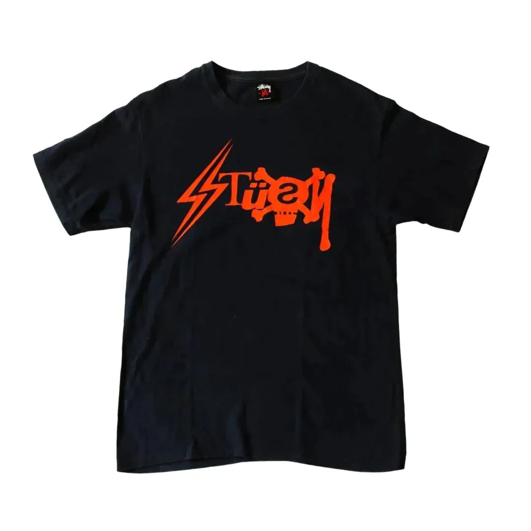STUSSY LIGHTNING TEE  (M)