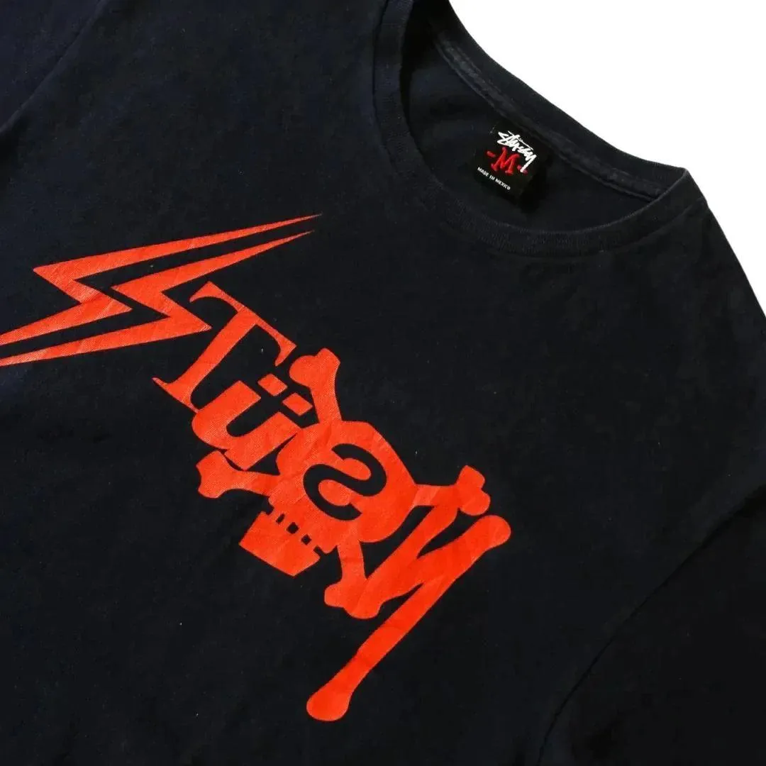 STUSSY LIGHTNING TEE  (M)
