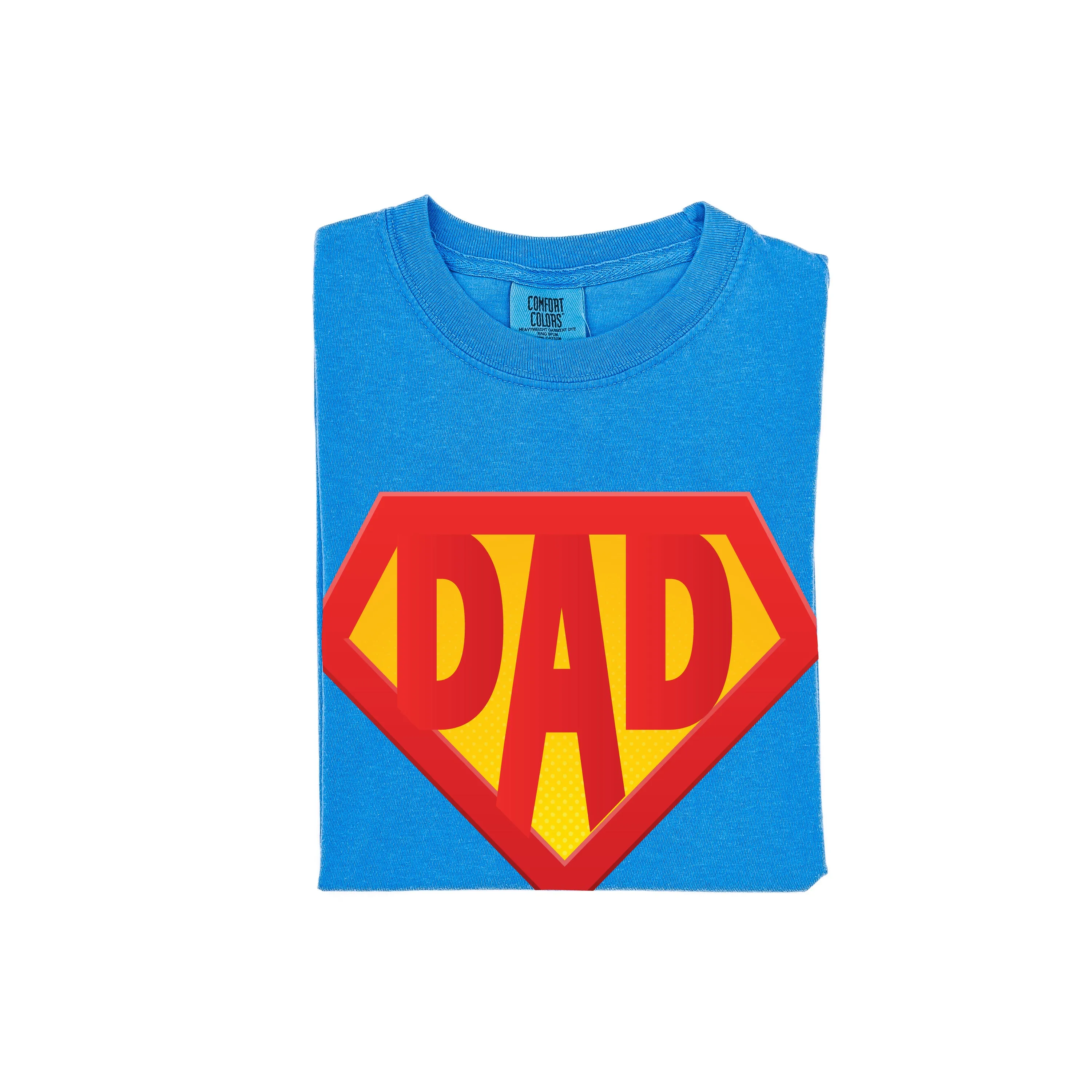 Super Dad - ROYAL CARRIBBEAN - LONG SLEEVE COMFORT COLORS TEE
