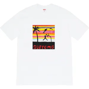 SUPREME DUNK TEE WHITE