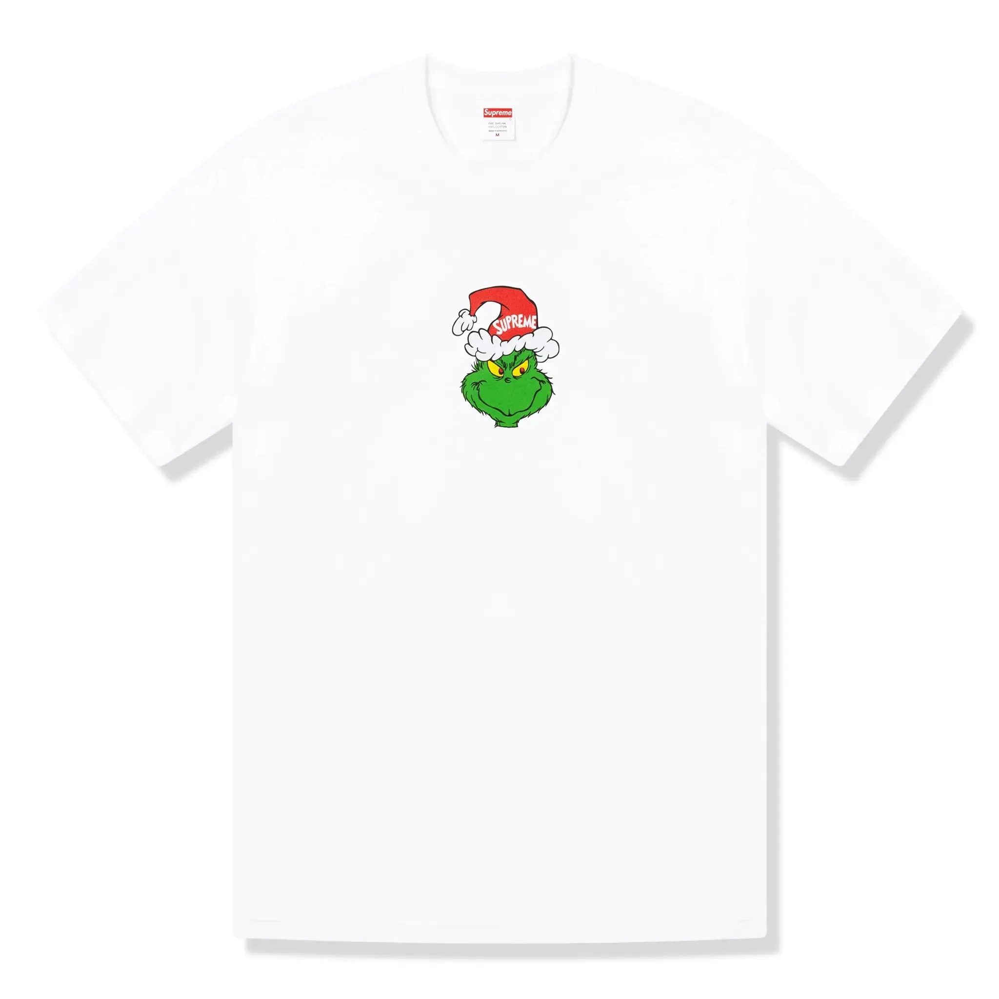 Supreme Grinch T Shirt White