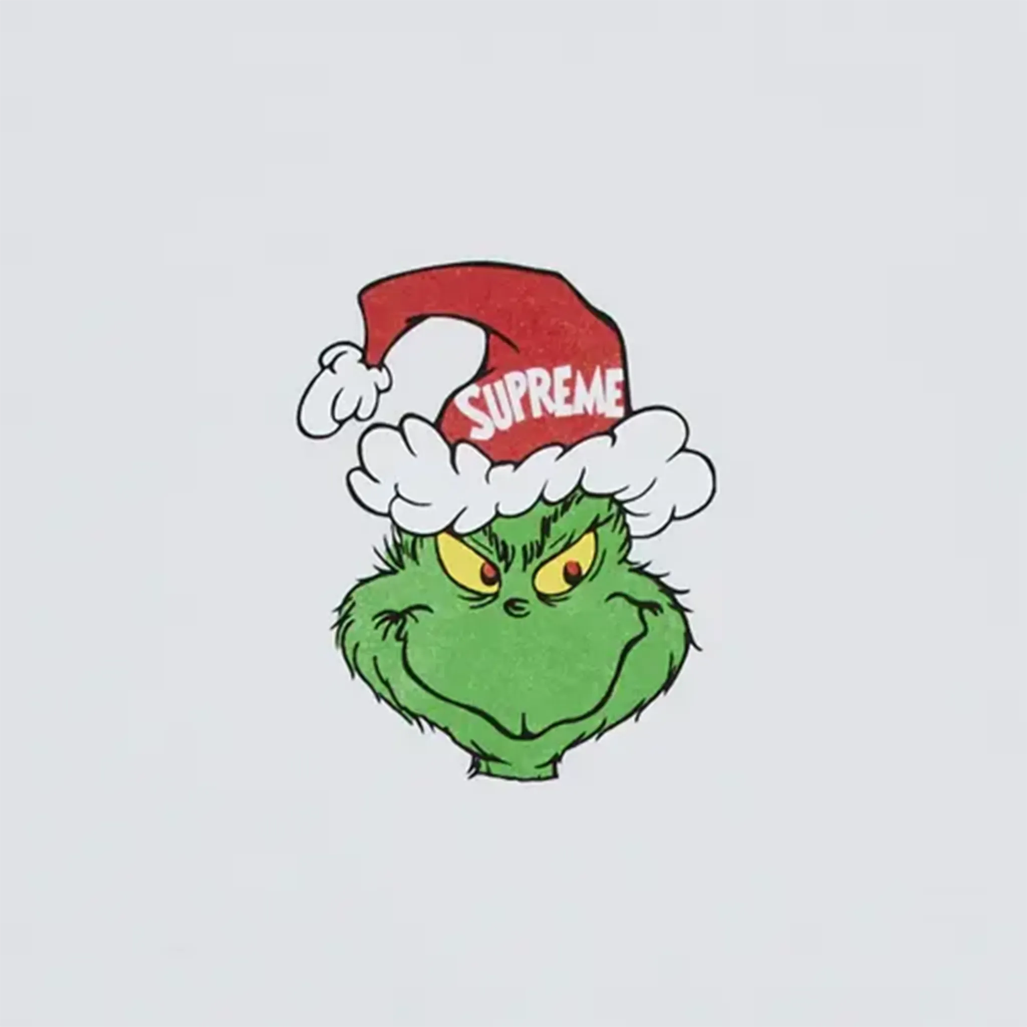 Supreme Grinch T Shirt White