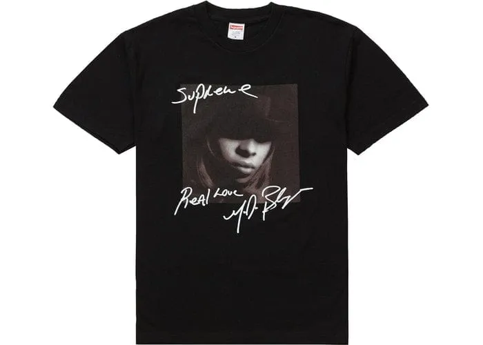 SUPREME MARY J. BLIGE TEE BLACK
